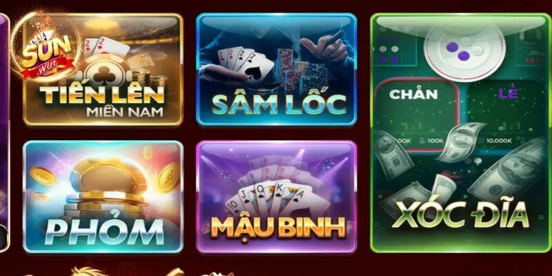 Game Bài Sunwin -Sân Chơi Đổi Thưởng Đẳng Cấp Quốc Tế 2026 2 Sunwin Hệ thống đồ họa game được thiết kế theo phong cách hoàng gia